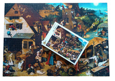 Rarität 2000 Teile Puzzle Art Collection Brueghel Kunst vollständig top Qualität