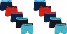 5er | 10er Pack Kinder Unterwäsche Jungen Microfaser Unterhosen Boxershort Boxer