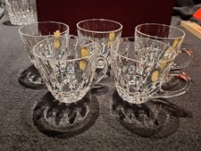 5 x Kristall Bowle Gläser Bleikristall Nachtmann Astra 5 Stück aus den 70ern