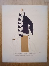 Eduardo Benito - Original Pochoir - Gazette du bon Ton - 1920 - Art Deco