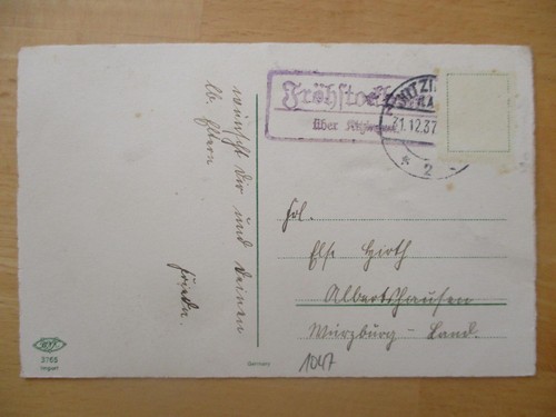 Landpoststempel - (1047),