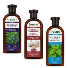Tresan Shampoo 500ml – Knoblauch, Rosmarin, Brennnessel – Pflege für jedes Haar