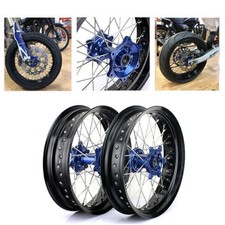 Supermoto 17"x3.5/4.25 Radsatz