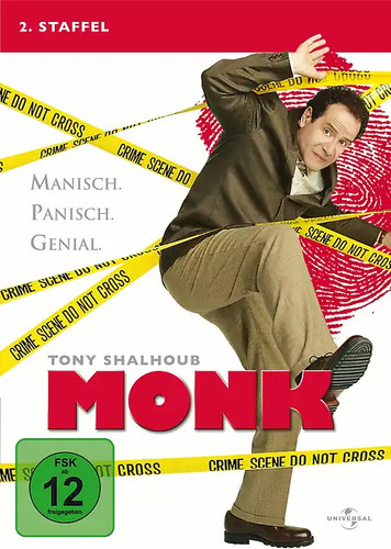 Monk staffel 4 dvds - -,