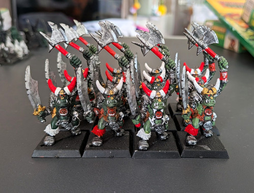 Warhammer black orcs 12x games - warhammer,