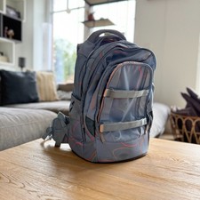 Satch Schulranzen - lila, gebraucht