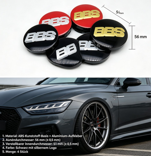 56mm für bbs - für, radmitte