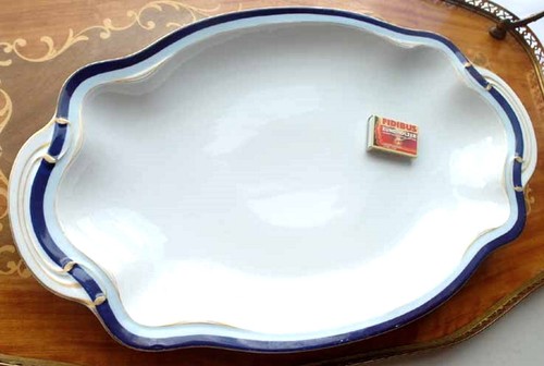 Jugendstil tablett gold - xl,