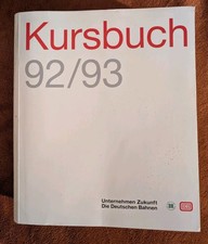 Kursbuch 1992/93, Deutsche