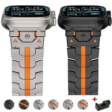 Edelstahl Armband für Apple Watch Ultra 3 49mm iWatch Series 11 10 9 8 7 6 5 SE