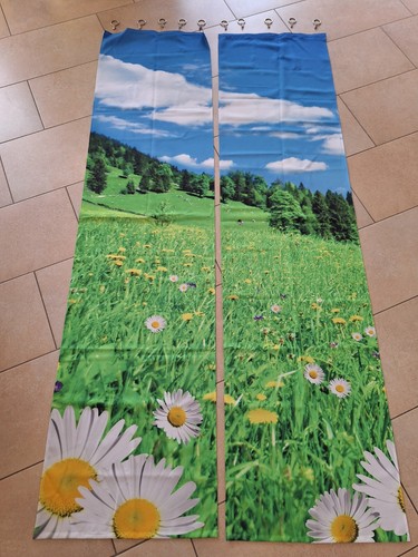 Gardine vorhang fotodruck - vorhang,