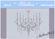 Schablone-Vintage-Shabby-A4-A3
