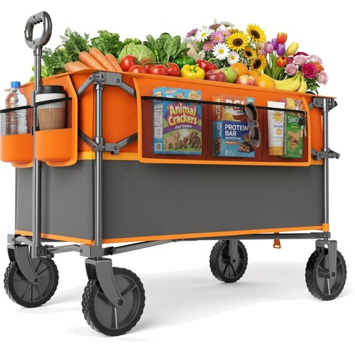 Faltbarer bollerwagen 300l xxl - faltbarer,