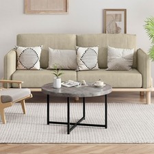 Couchtisch rund grau