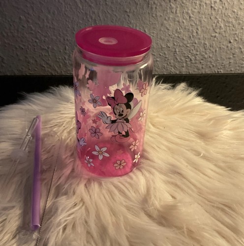 Becher minnie holzdecke pink - minnie,