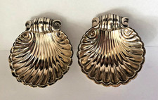 2 antike Salieren in Muschelform  925er Silber