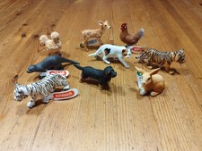 9 Schleich Tier Spiel Figuren