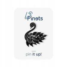 PINETS Brosche Schwan