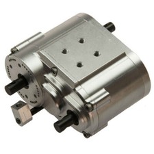 2-Gang CNC-Verteilergetriebe für 1/10 Axial SCX10 4WD RC Crawler Truck Car