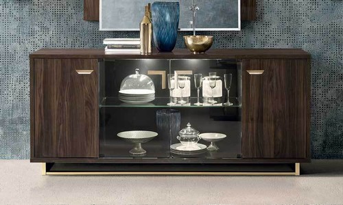 Anrichte sideboard nussbaum - anrichte,
