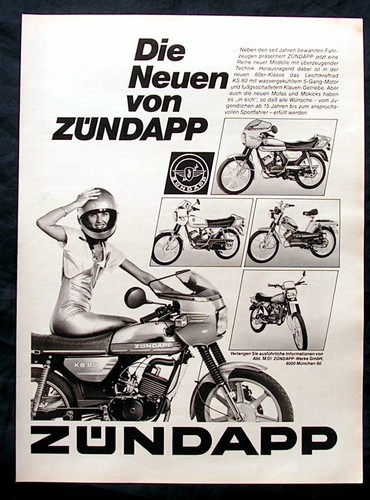 Zündapp gts 50 cs50 - zündapp, ks