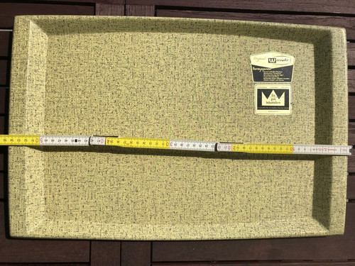 Werzalit tablett 60er 70er - werzalit,
