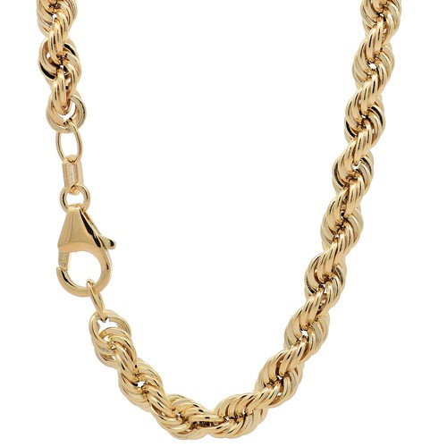 Goldkette kordelkette hohl - goldkette,