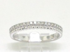 Memory Ring Weißgold Gold 24 Diamanten total 0,20ct  Wesselton Si  Bandring