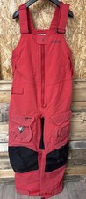 Musto HPX Gore-tex Pro Ocean Technology Red Salopettes Medium & Large Marine