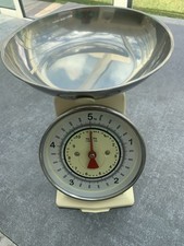 Küchenwaage Retro Nostalgie Vintage, Metallgehäuse, 5kg