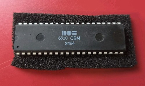 Vintage commodore mos 6510 - vintage, 64