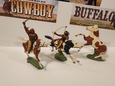 linol indianer set reiter