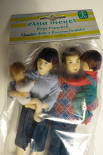 4 Biegepuppen FAMILIE MIT 2