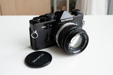Olympus OM-2n + Zuiko 50 mm f/1.4 – Classic 35mm SLR Film Camera