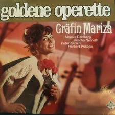 Goldene Operette GRAFIN MARIZA. 1961 LP.Telefunken LT 780. 