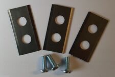 8x Edelstahl-Messer, Klingen