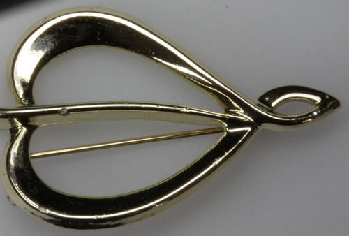 Brosche anstecknadel herzform - brosche,