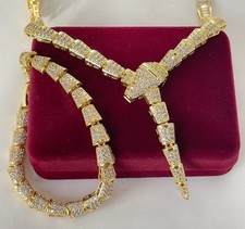 Schlange Schmuckset Collier