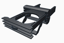 Cupholder in Lüfterdüse