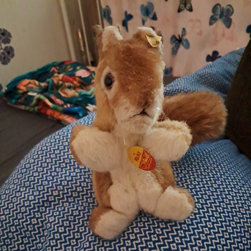 Steiff eichhörnchen ricky - ricky, mit