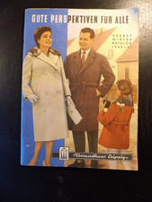 1960/61 Herbst Winter DDR Versandkatalog Versandhaus Leipzig !!!!!!!!!!!!!!!!!!!