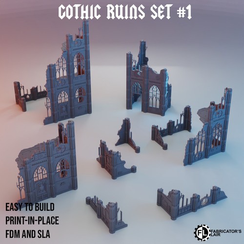 Ruinen set warhammer - #1, 40k