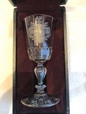 Bleikristall Pokal Kelch Glas