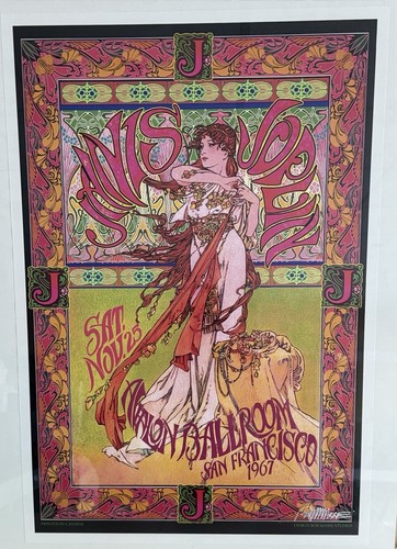 Janis joplin poster avalon - poster,