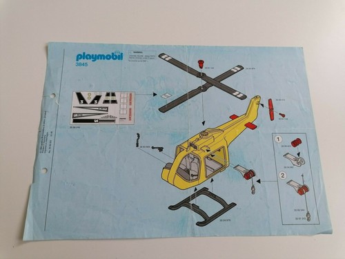 Playmobil 3845 nur bauplan - playmobil,