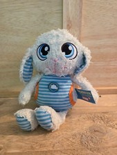 NICI Schlafmützen Bär Schaf 22 cm – Kuscheltier Schaf in orange-blauen Pyjama –