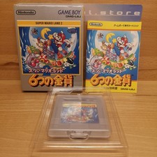Gameboy Spiele OVP CIB SUPER MARIO LAND 2 6 GOLDEN COINS Game Boy Japan Sammlung