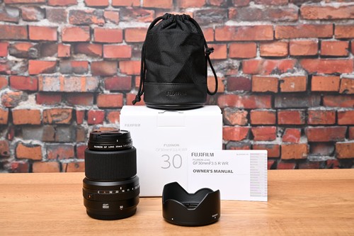 Fujifilm fujinon 30mm 3 - 30mm, 1:3,5