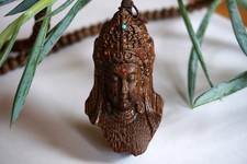 Buddha Holzkette Kette Holz