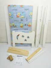 KAGU Kinderbett Jugendbett Juniorbett Bett 140x70 cm Kiefer weiß Chrisi AE2